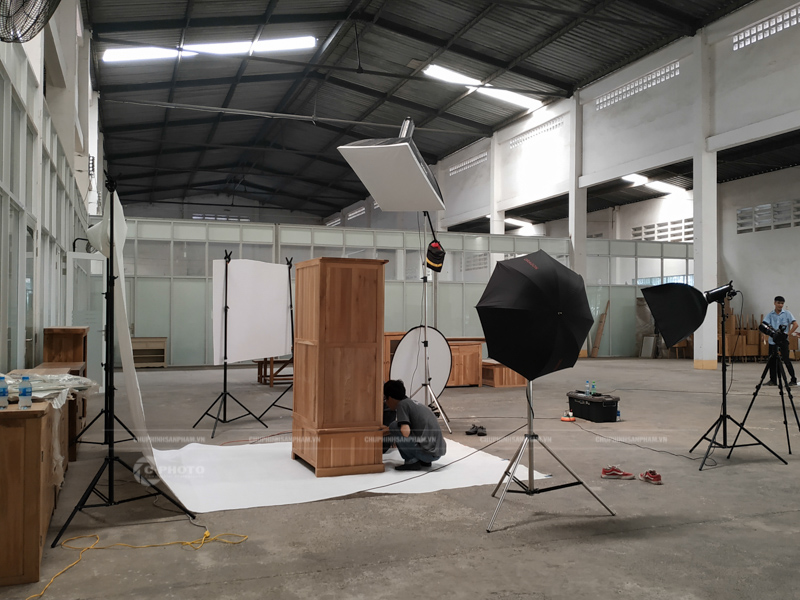 Studio di động chụp hình ảnh sản phẩm nội thất