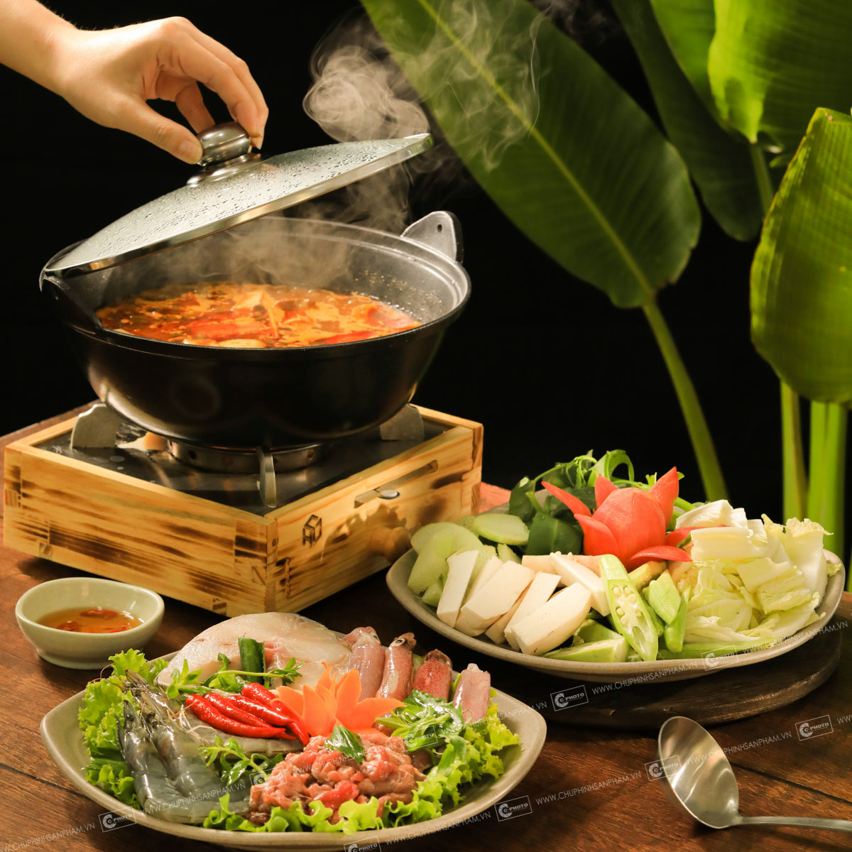 Món cơm niêu truyền thống Việt Nam - Studio chụp hình di động